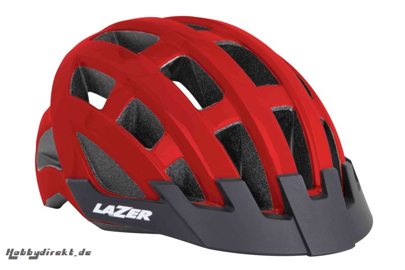 Lazer Bike-Helm COMPACT CE/RED UNISIZE LAZER 87011054