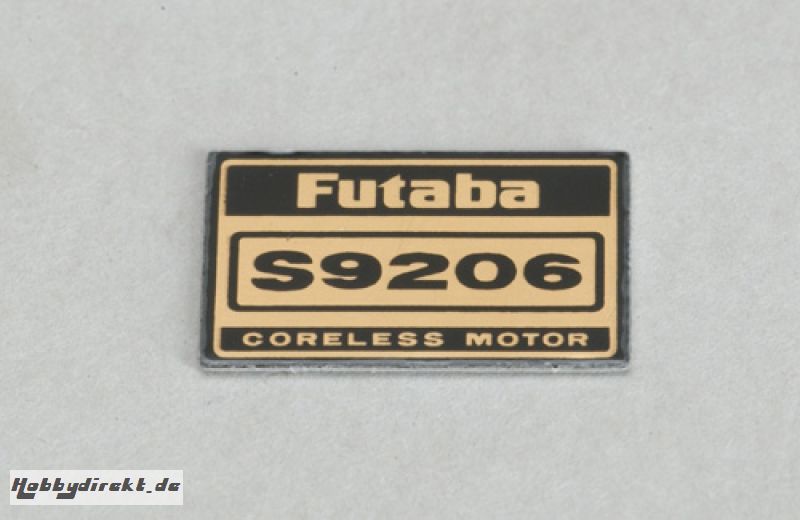 Futaba Etikett - Servo Brushless (S9206)