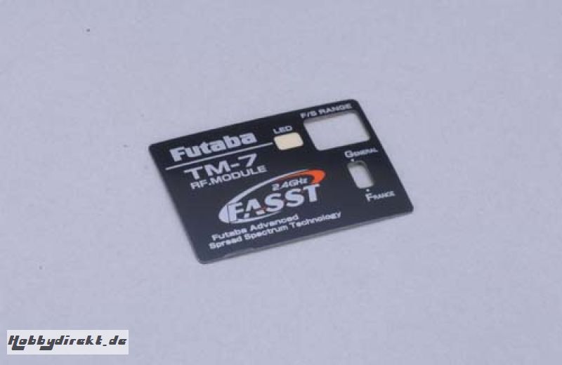 Futaba TM7 (2.4GHz) Etikett