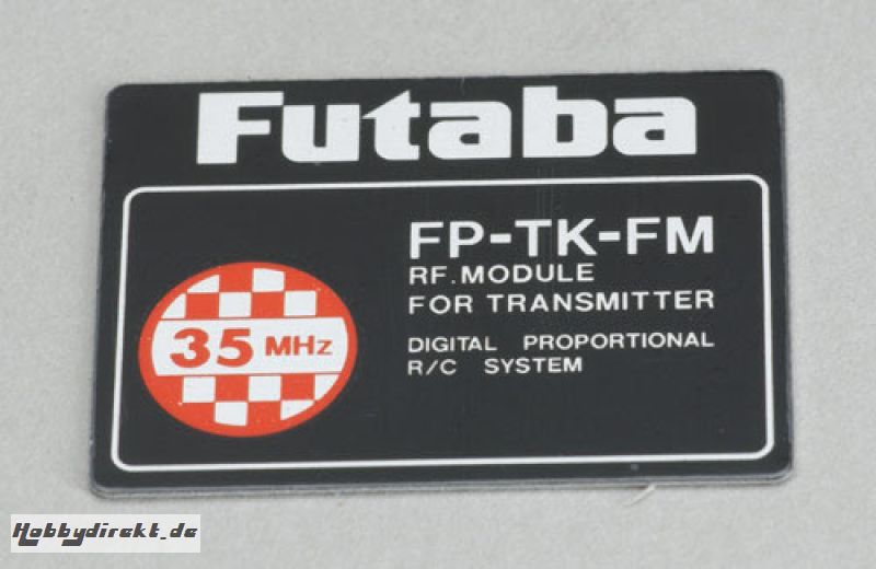 Futaba Etikett - Sendermodul TK-FM35