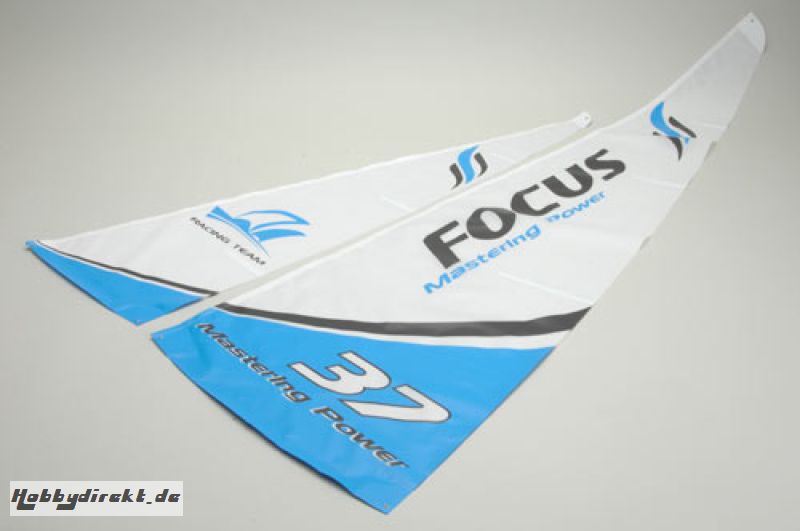 Haupt- u. Vorsegel (Blau) - Focus joysway