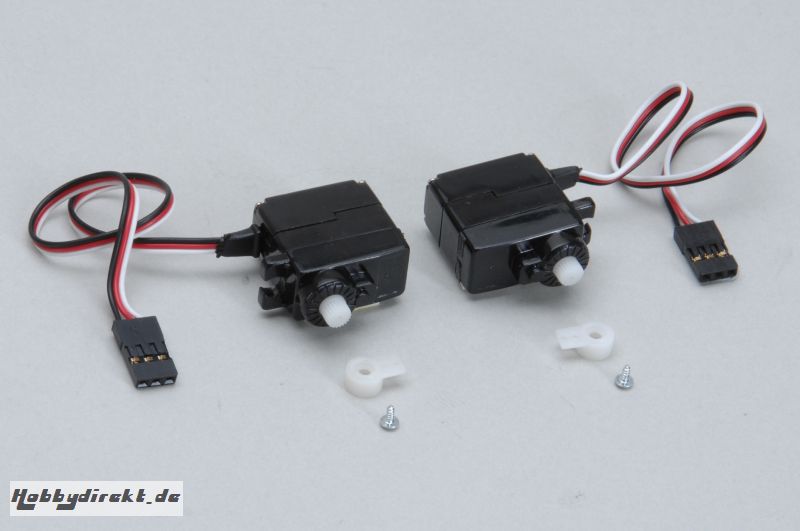 Micro Servo x2 m/Halter - Minicopter ripmax Z-MC0815