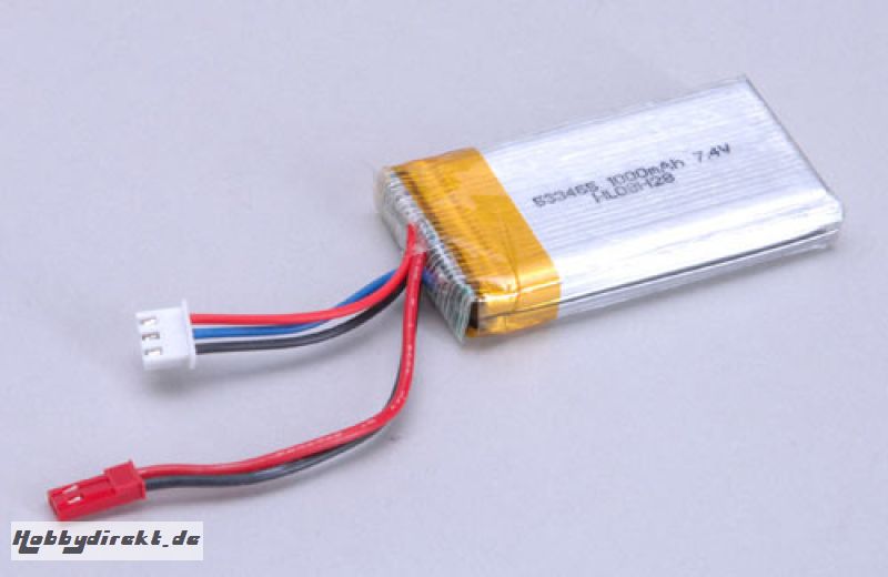 7.4V 1050mAh Li-Po Akku - Minicopter