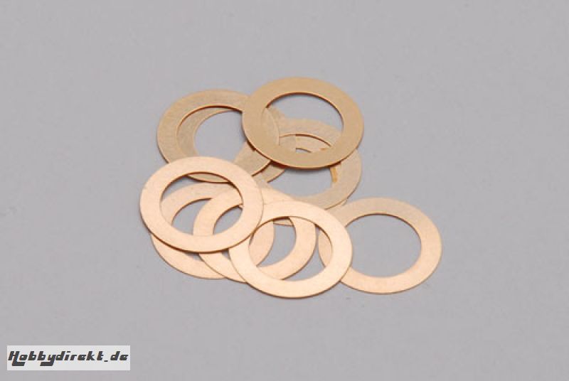 Distanzscheibe 8x12x0.1mm (Pk10) XTM