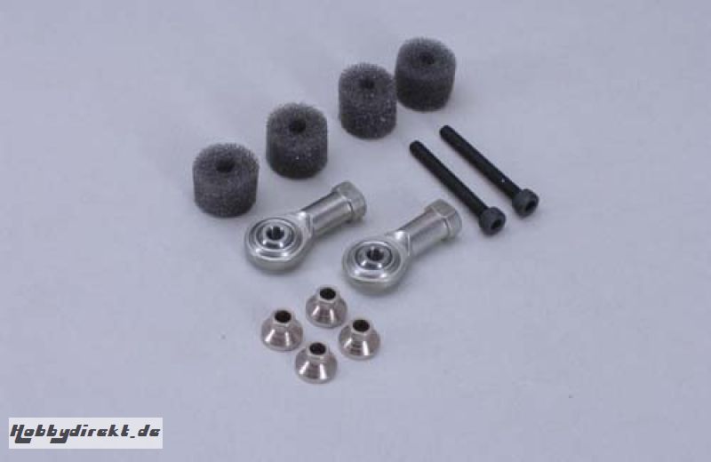 Alu Kugelpfanne (Pk2)4mm links Gewi XTM