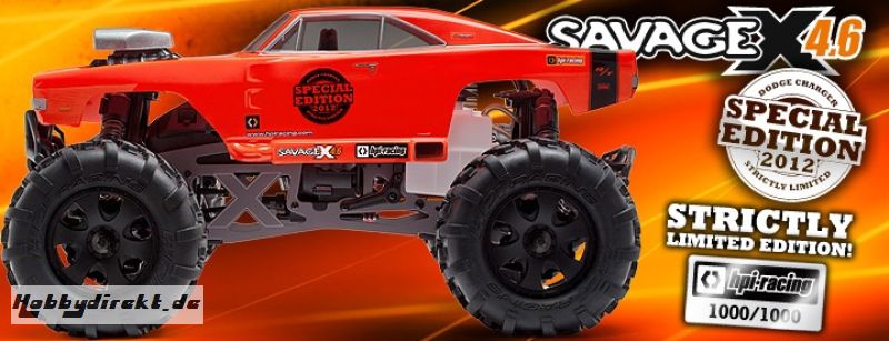 Savage X 4.6 Special Edition RTR 2.4GHz hpi racing H101736