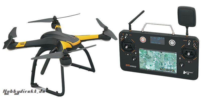 X4 PRO Deluxe FPV RTF 3-achs Gimbal,Kamera 7 Zoll Touch HBNE0010