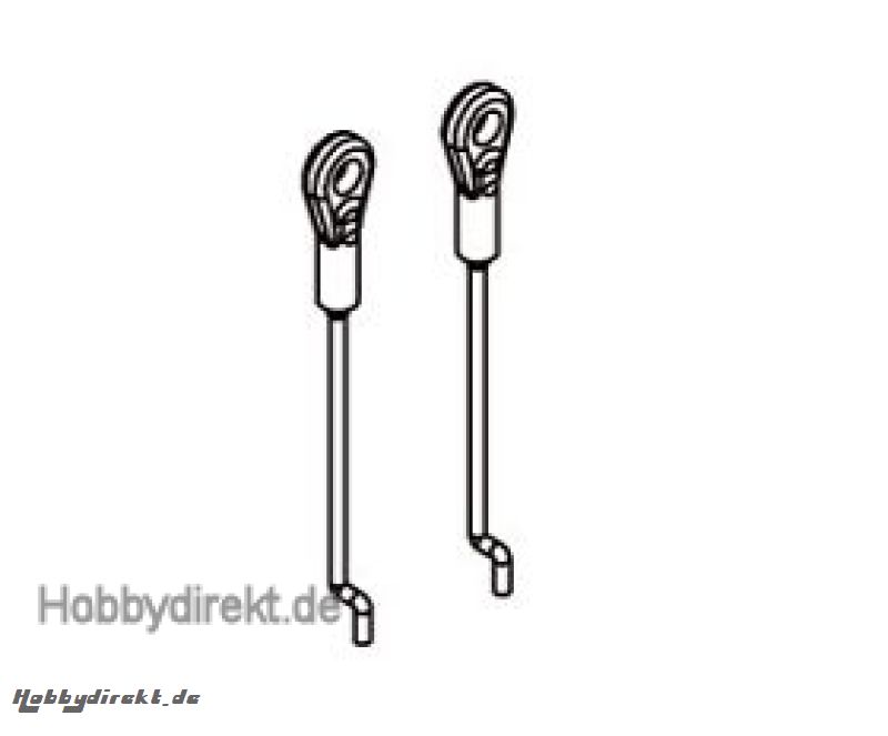 2&13/2&14 Servogestänge Satz Krick 18172