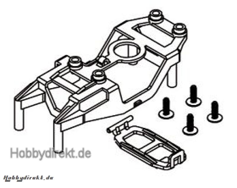 2&13/2&14 Rahmen Akkuhalterung Krick 18177