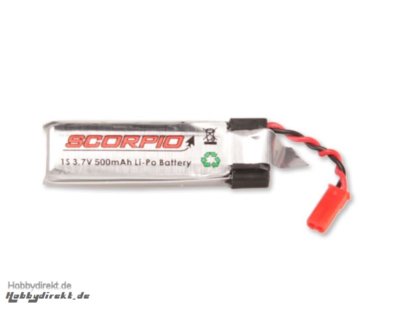 H15 Ersatzakku 3,7V/500 mAh Krick 18530