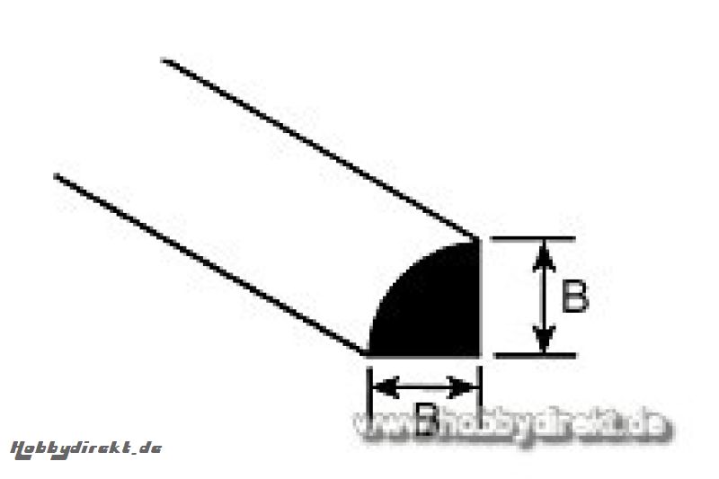 MRQ-30 Viertelkreisstab 0,8x250mm (10) Krick 190891