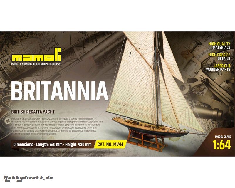 Britannia Bausatz 1:64 Mamo Krick 21744