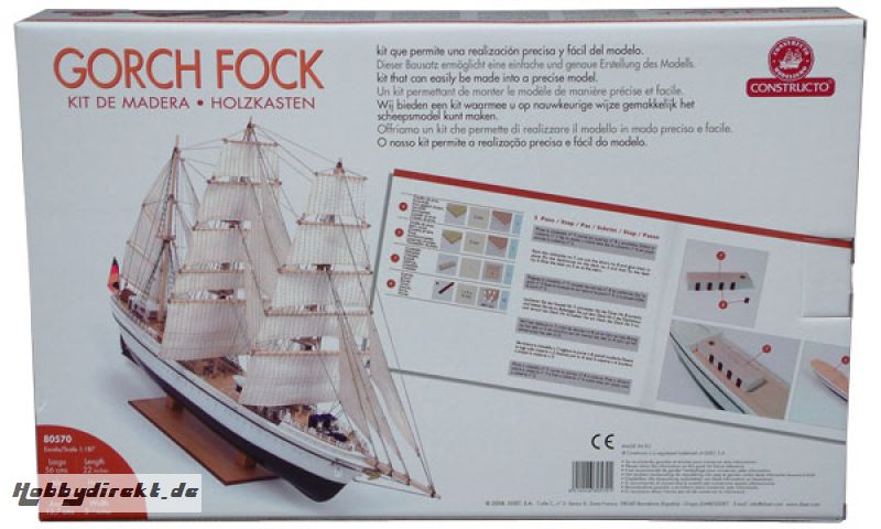 Gorch Fock Baukasten Krick 23570