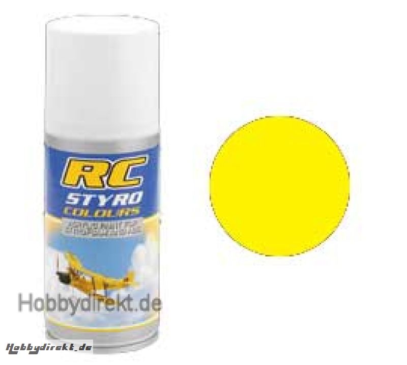 RC Styro 007 fluor gelb 150 ml Spraydose Krick 316007