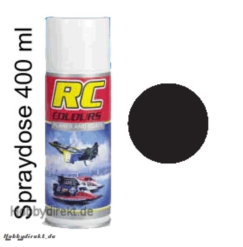 RC 71 schwarz RC Colour 400 ml Spraydose Krick 320071