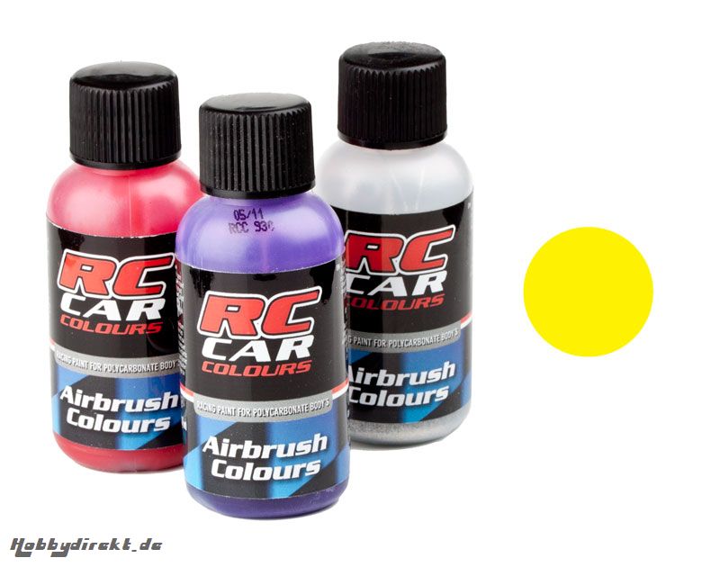 RC Car 1007 fluor gelb 30 ml Airbrush Krick 323007