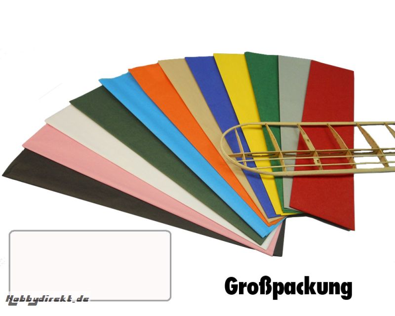 Bespannpapier weiß 18g/qm 51x76 cm (50) Krick 40380