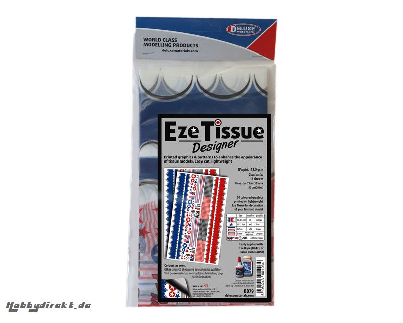 EZE Tissue Bespannpapier Desi Krick 44152