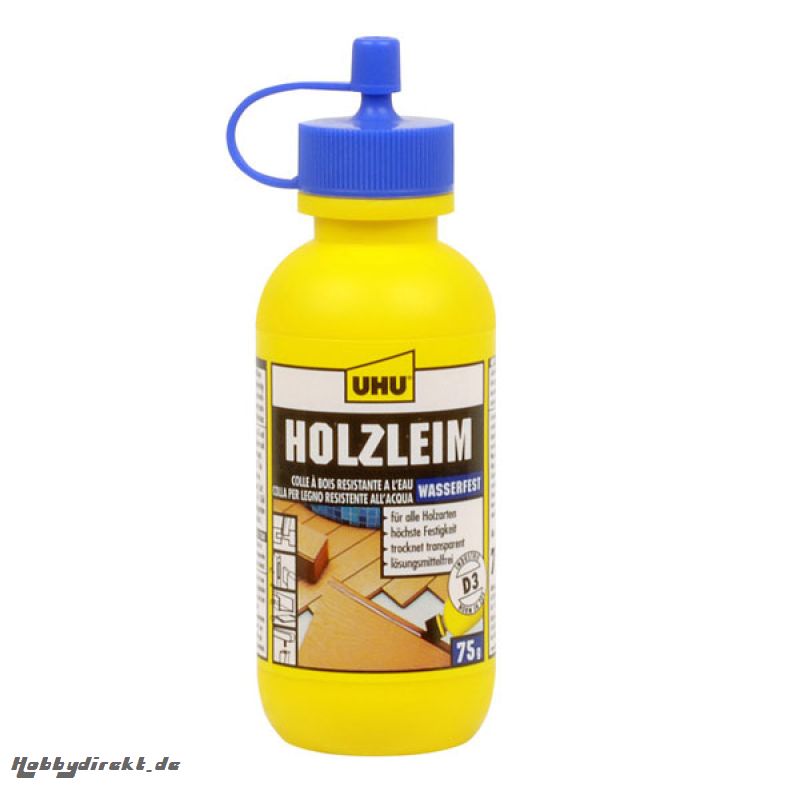 UHU HOLZ D3 wasserfest 75 g Flasche Krick 48510