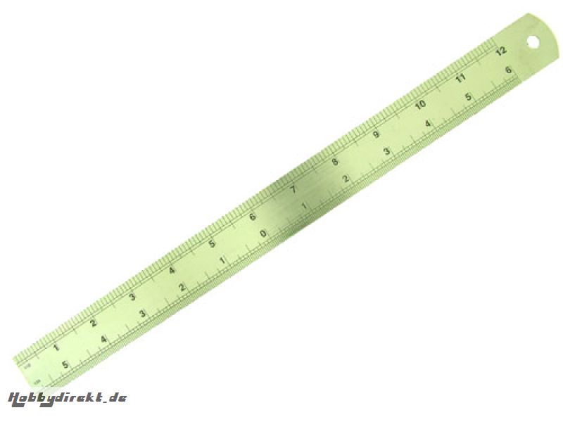 Stahl Lineal 360 mm m. Maßstab 1:12+1:24 Krick 490062