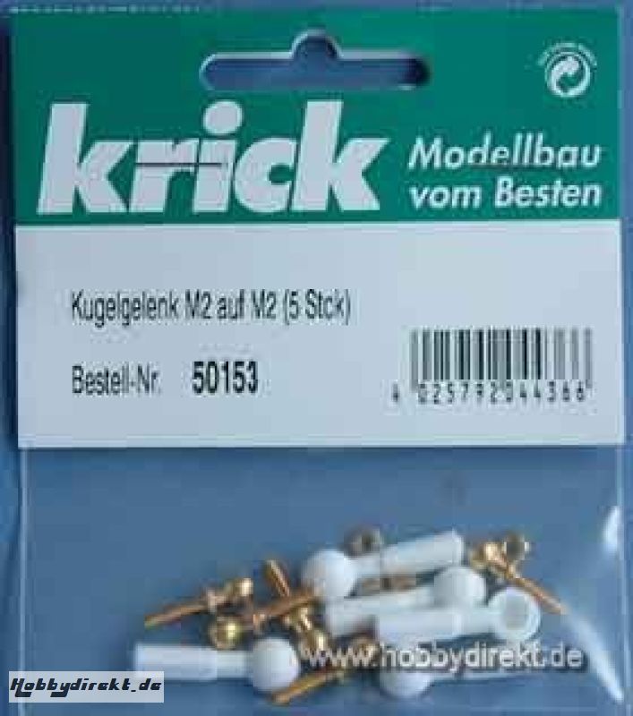 Kugelgelenk für M2 Gestänge (5 Stck) Krick 50153