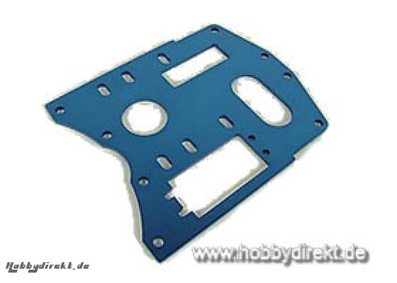 Motorhalteplatte Aluminium blau Krick 613892