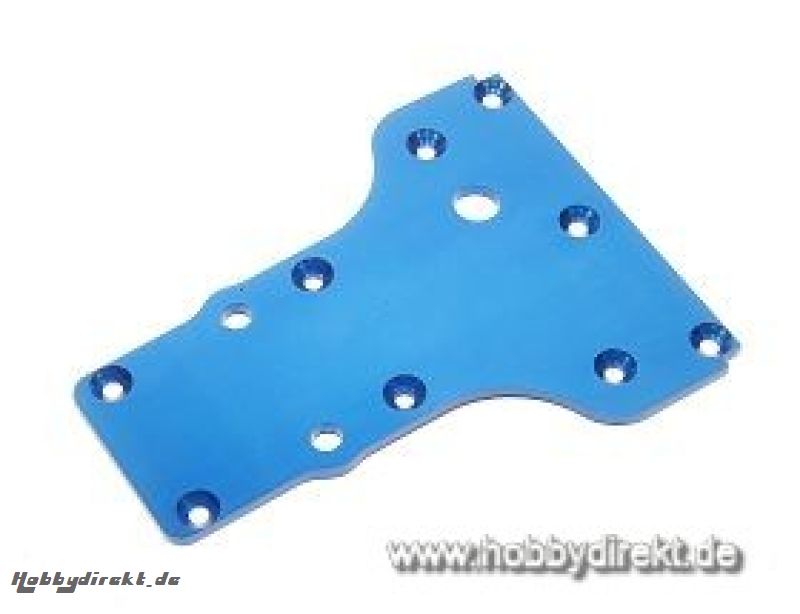 Getriebeschutzplatte Aluminium blau Krick 613893