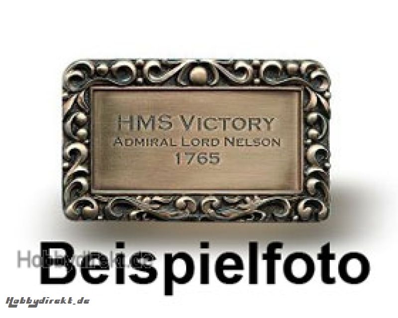 Messingschild Amerigo Vespucc Krick 64212