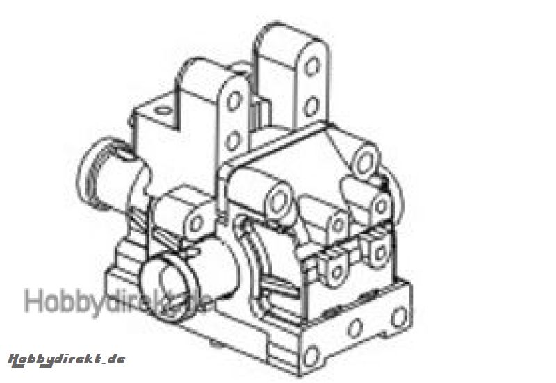 Differential kpl. vorne / hinten Krick 646012