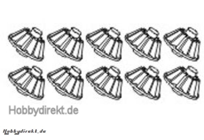 Differentialzahnräder 12 Zähne (10) Krick 646017