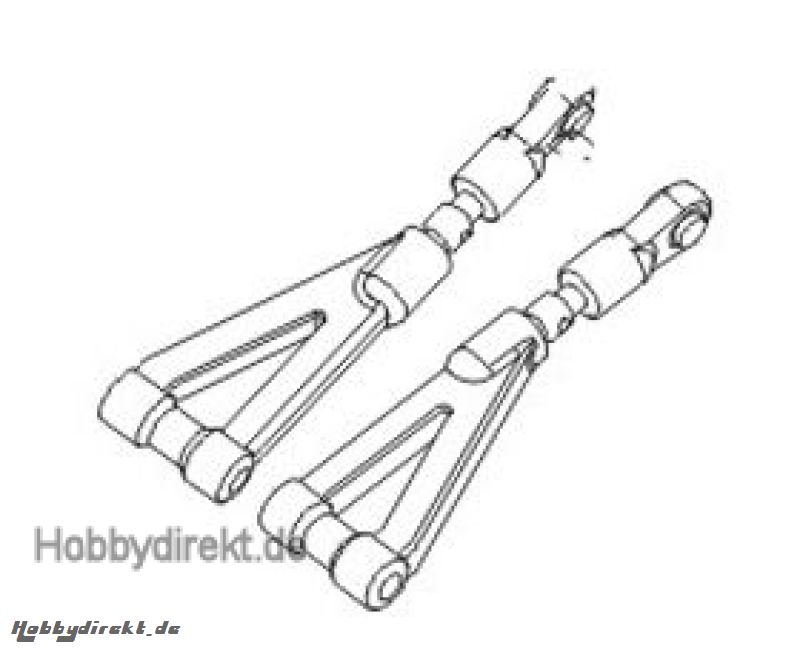 Obere Querlenker kpl. (2) Krick 646025