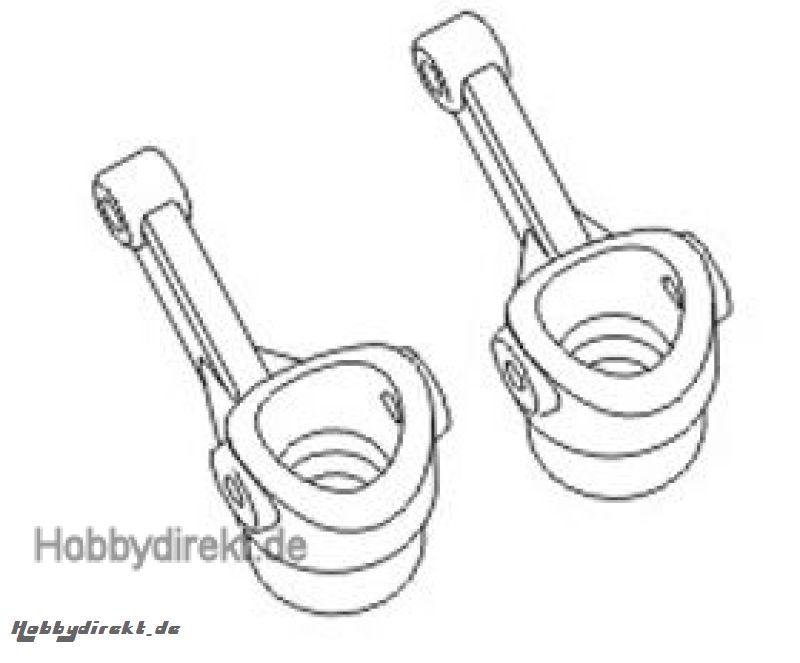 Achsschenkel vorne (2) Krick 646030