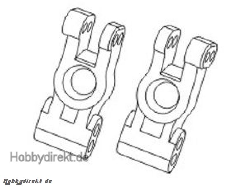 Achsschenkel hinten (2) Krick 646031