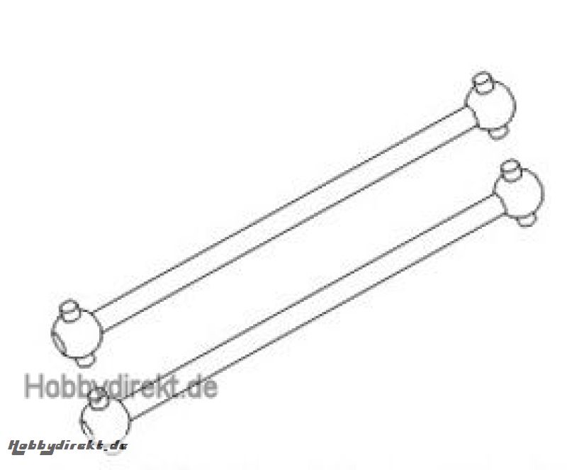 Antriebswellen hinten-mitte (2) Krick 646038