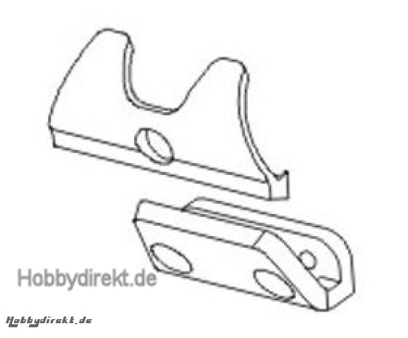 Stoßfänger vorne Buggy 1:16 Satz Krick 646096