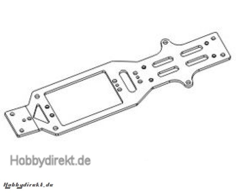 Obere Radioplatte CFK Krick 646117