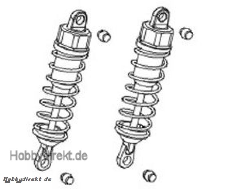 Hintere Stoßdämpferplatte Alu Krick 646124