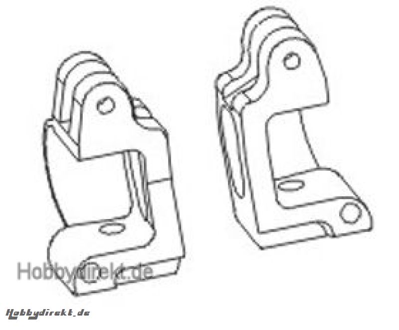 Achsschenkelträger C-Hub Aluminium (2) Krick 646129