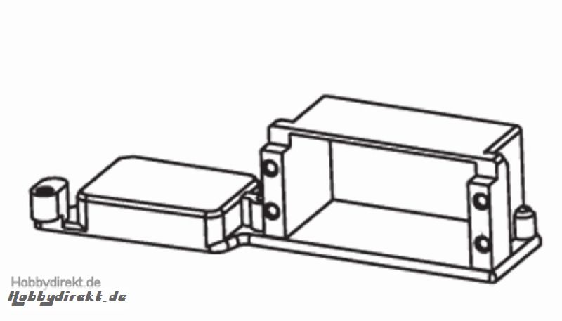 Servohalterung+Platte Krick 648089