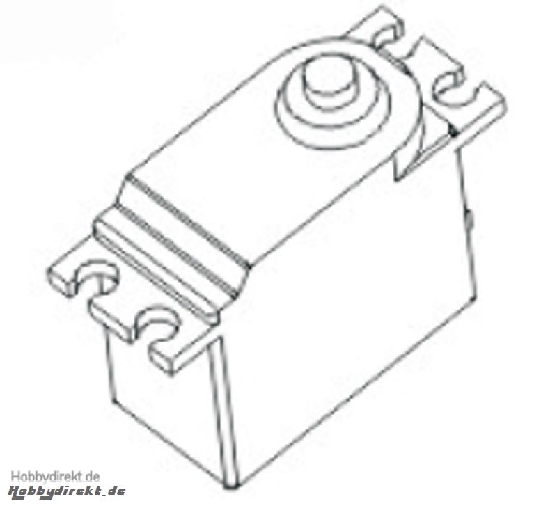 Lenkservo 9 kg Metallgetriebe Krick 648096