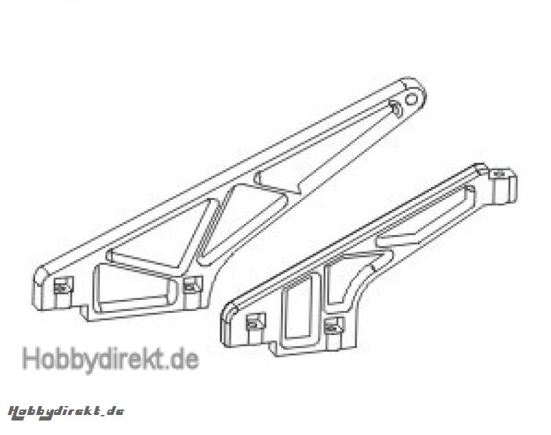 Abstützungen vorne /hinten Krick 648133