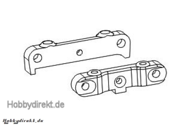 Querlenkerstiftehalterung hinten unten (Satz) Krick 648137