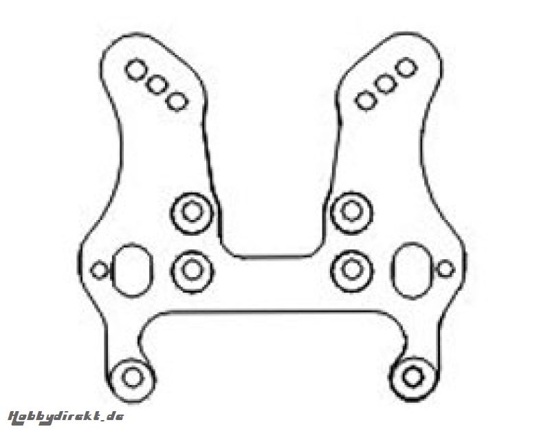 Stoßdämpferhalteplatte vorne Krick 648145