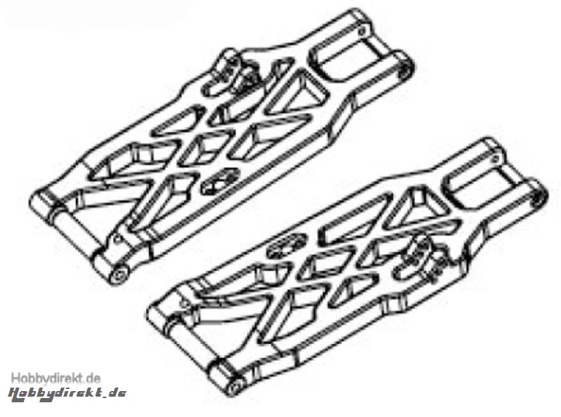 Querlenker hinten unten (Paar) Krick 648169