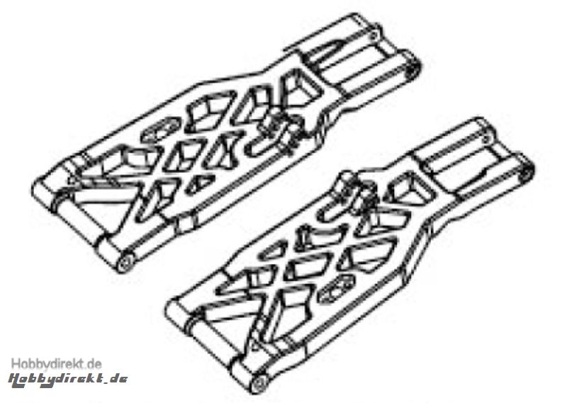 Querlenker vorne unten (Paar) Krick 648170