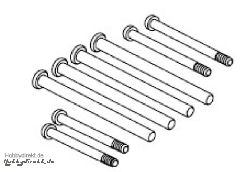 Querlenkerhaltestifte (Satz) Krick 648171