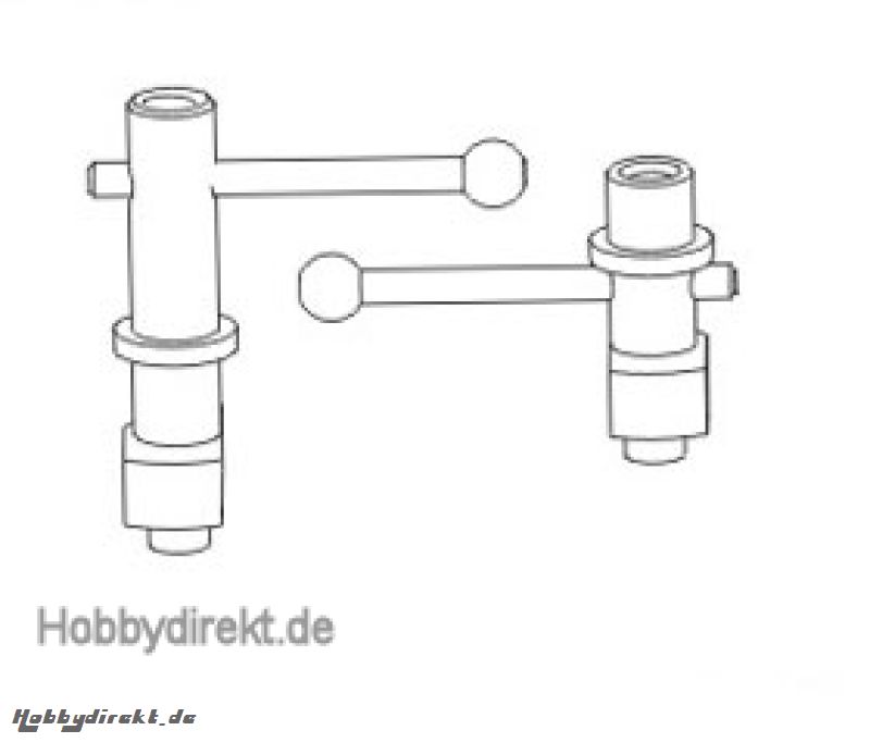 Bremsbetätigungsachsen (Satz) Krick 648172