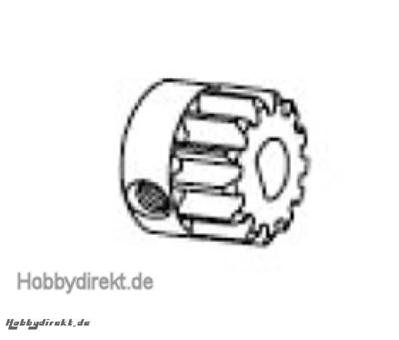 Motorritzel 13 Zähne I- 5 mm Krick 648195