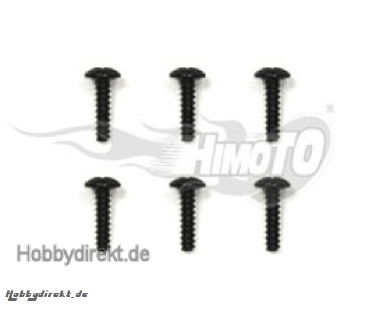 Rundkopfschrauben 3x12 6 Stü Krick 652083