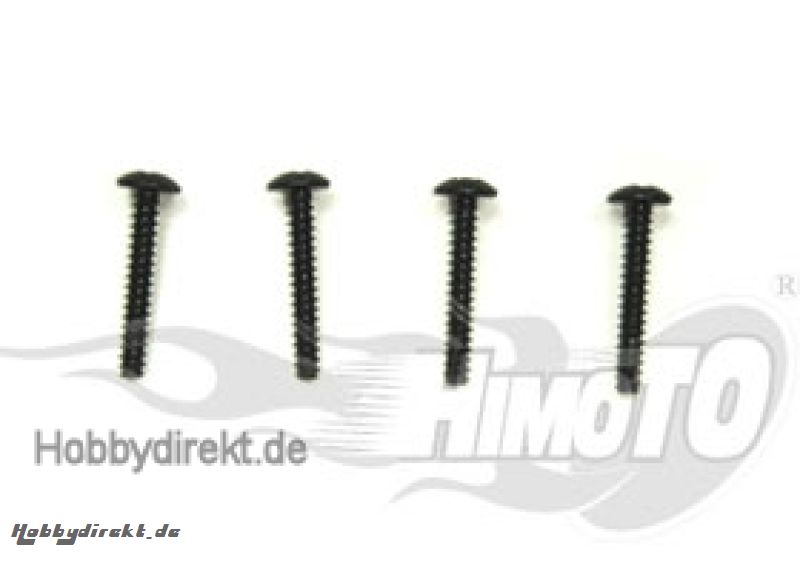 Rundkopf-Blechschrauben 3x18 4 Stück Krick 652084